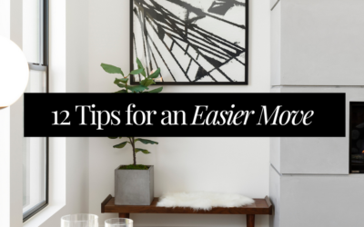 12 Tips for an Easier Move