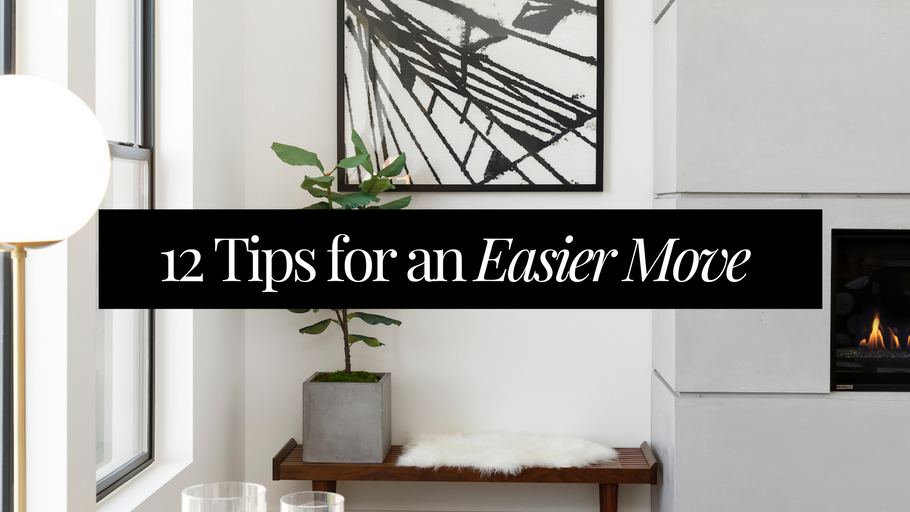 12 Tips for an Easier Move